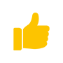 daumen hoch icon